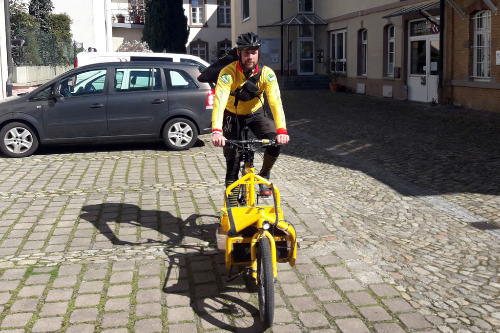 …Philipp Gottwald, Fahrradkurier bei RADsFATZ